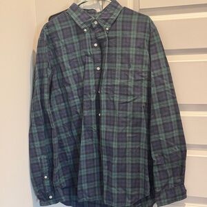 Polo Ralph Lauren Green and Blue Plaid Shirt